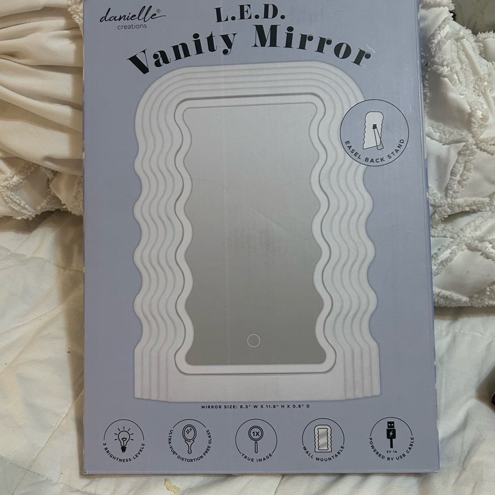Danielle Creations White LED Vanity Mirror